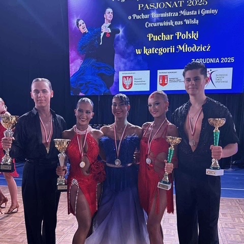 Młodzi tancerze z medalami, Puchar Polski w kategorii młodzieży